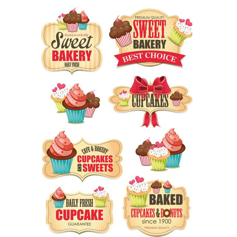 Herma Sweet Bakery Glittery Foil Sticker