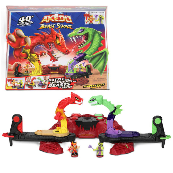 Akedo S5 Beast Strike Serpent Fury Arena