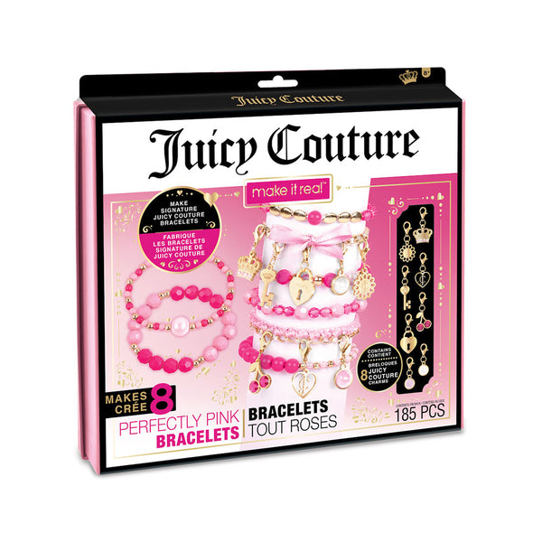 Make It Real Juicy Couture Perfectly Pink Bracelets