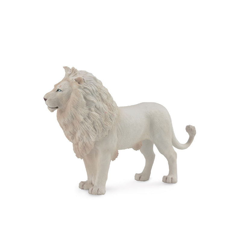 Figure de lion blanc Collecta (grand)