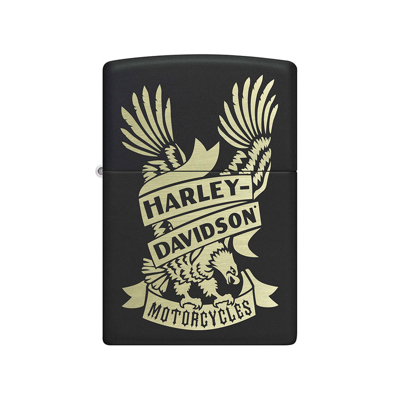 Zippo Harley Davidson Matte Black plus léger