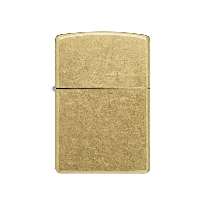 Zippo Regular Street Brass Windproof Lighter