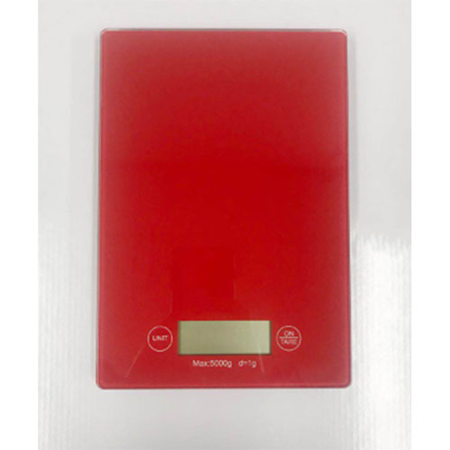 Kitchen Weighing Scale w/ Glass Platform (1pc Random Design)