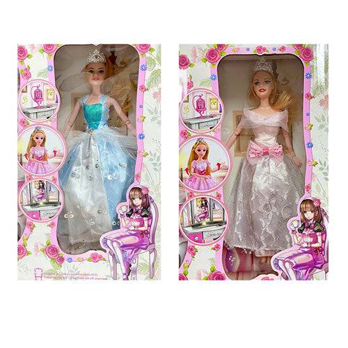 Lovely Princess Doll with Home Furnishings