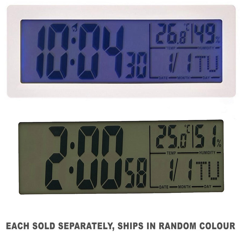 Horloge de table LCD multifonctionnelle