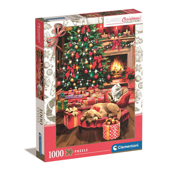 Clementoni Christmas By the Fire 1000pc Puzzle