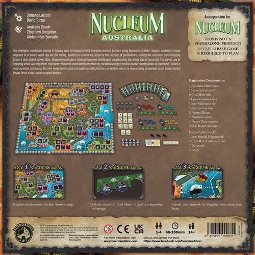 Nucleum Australia Expansion Game