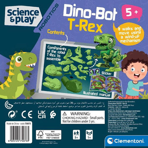 Clementoni Science and Play Robotics Dino Bot T-rex Toy