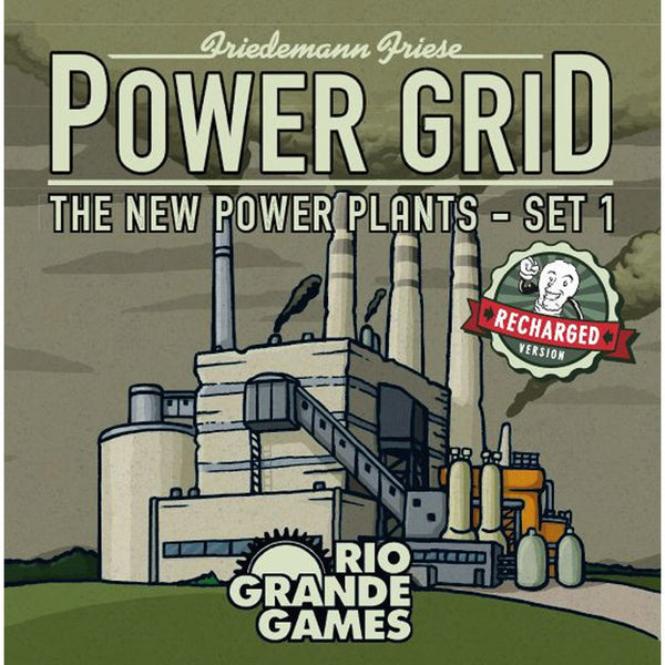 Power Grid Recharged New Power Plants Set 1 Strategy Game