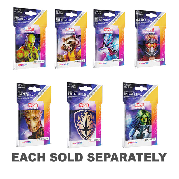 Gamegenic Marvel Champions FINE ART Sleeves