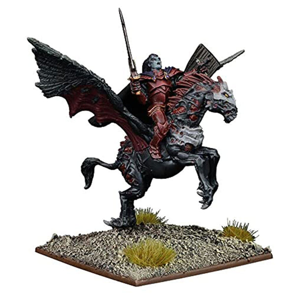 Kings of War Undead Vampire on Undead Pegasus Miniature