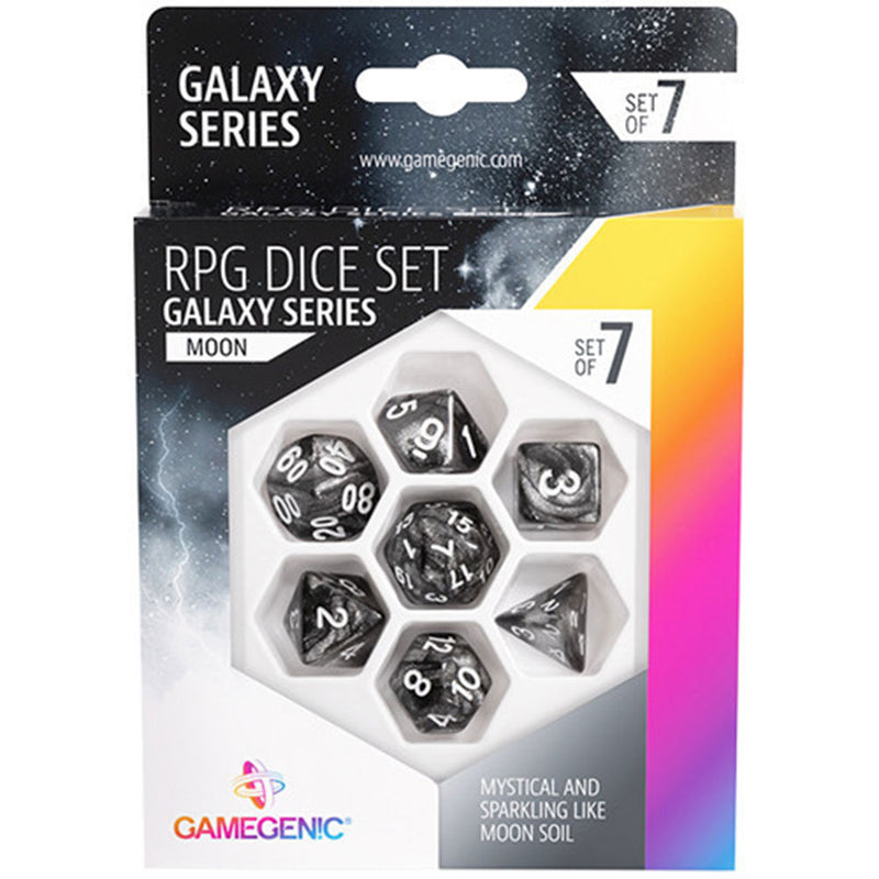 Gamegenic Galaxy Series RPG Dice Set 7pcs