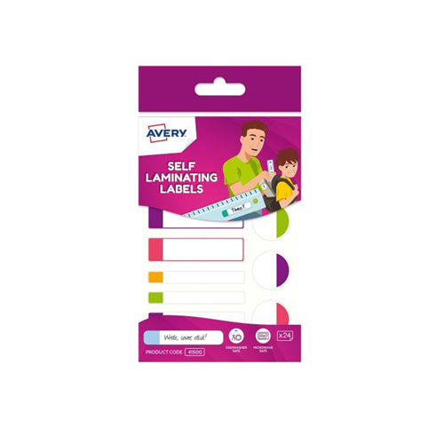 Avery Kids Self Laminating Label 24pcs