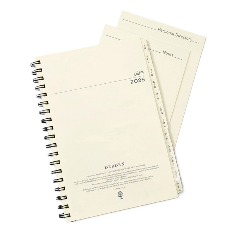 Debden Elite Quarto 2025 Diary Refill (246x164mm)