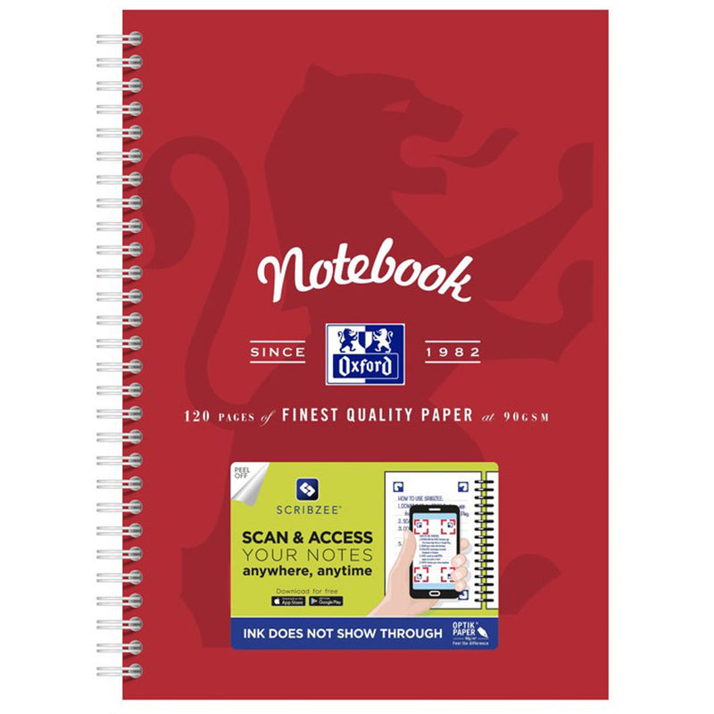 Oxford Scribzee Compatible B5 Notebook