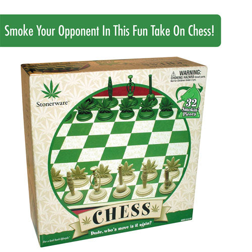 Stonerware Chess Set Game