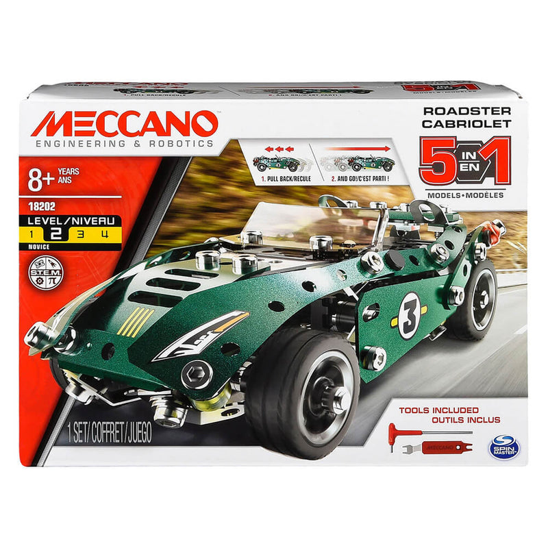 Meccano 5 Model Pull Back Car