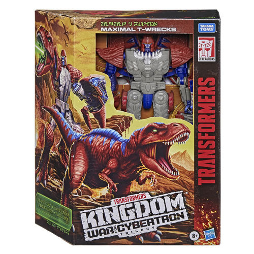 Transformers Target Leader T-Wrecks Maximal Tyrannosaurus