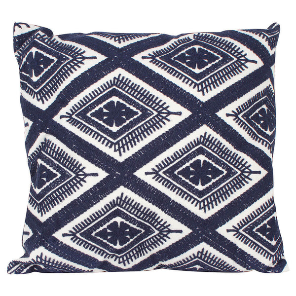 Wonder Geo Embroidered Cushion (43x43cm)