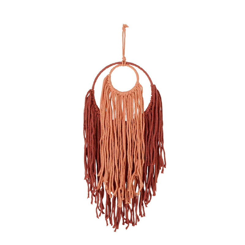 Axell Macrame 2 Ring and Tone Wall Decoration 60cm