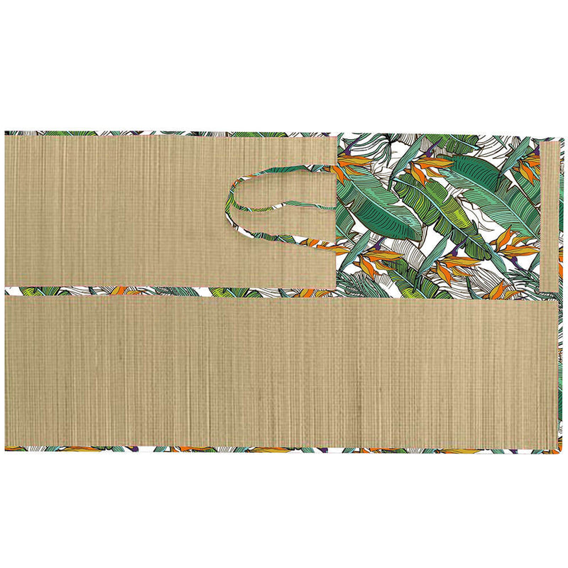 Tapis de plage en paille (180x70cm)