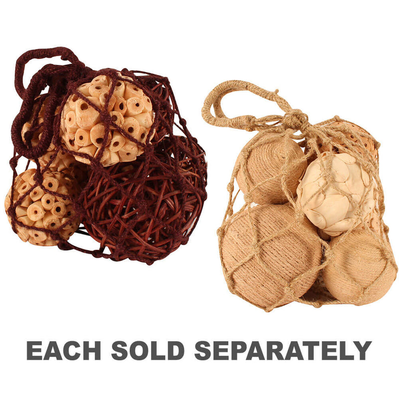 Jute Roped Mixed Balls 38cm