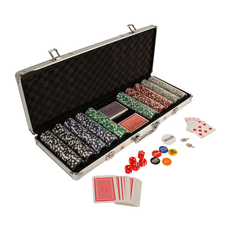 Poker Game Playset with Aluminium Carry Case