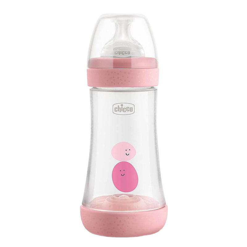 Bouteille en silicone Perfect5 avec débit moyen 2 m+ 240 ml