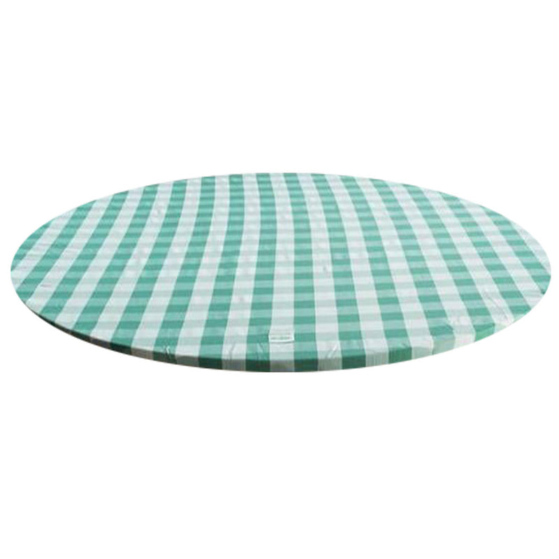 Silly Billyz Runde Gingham-Tischdecke, 120 cm