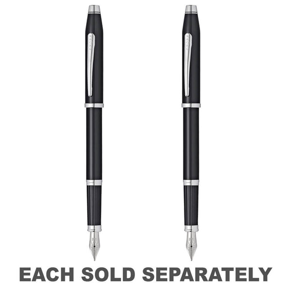 Cross Century II Black Lacquer & Chrome Fountain Pen