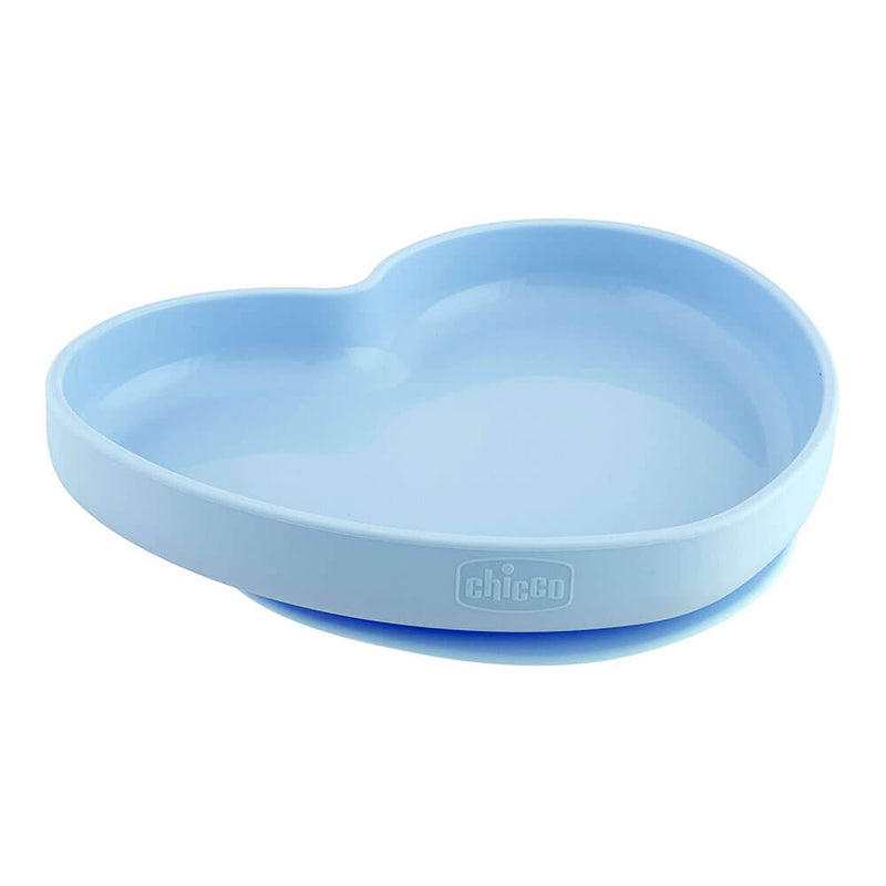 Assiette en forme de coeur en silicone pour bébé Chicco Nursing