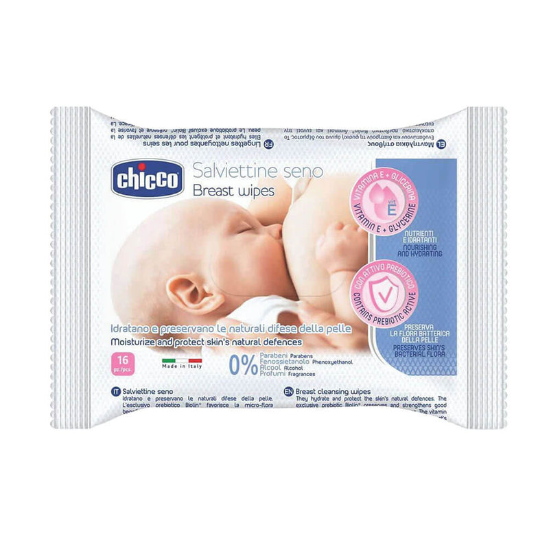 Lingettes nettoyantes pour seins Chicco Nursing