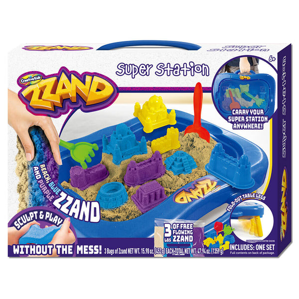 Zzand Super Station Sculpt & Play Set