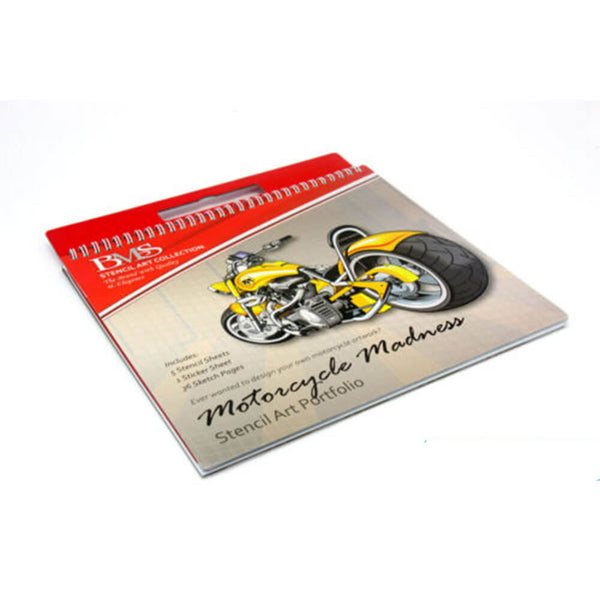 Motorcycle Madness Stencil Art Portfolio