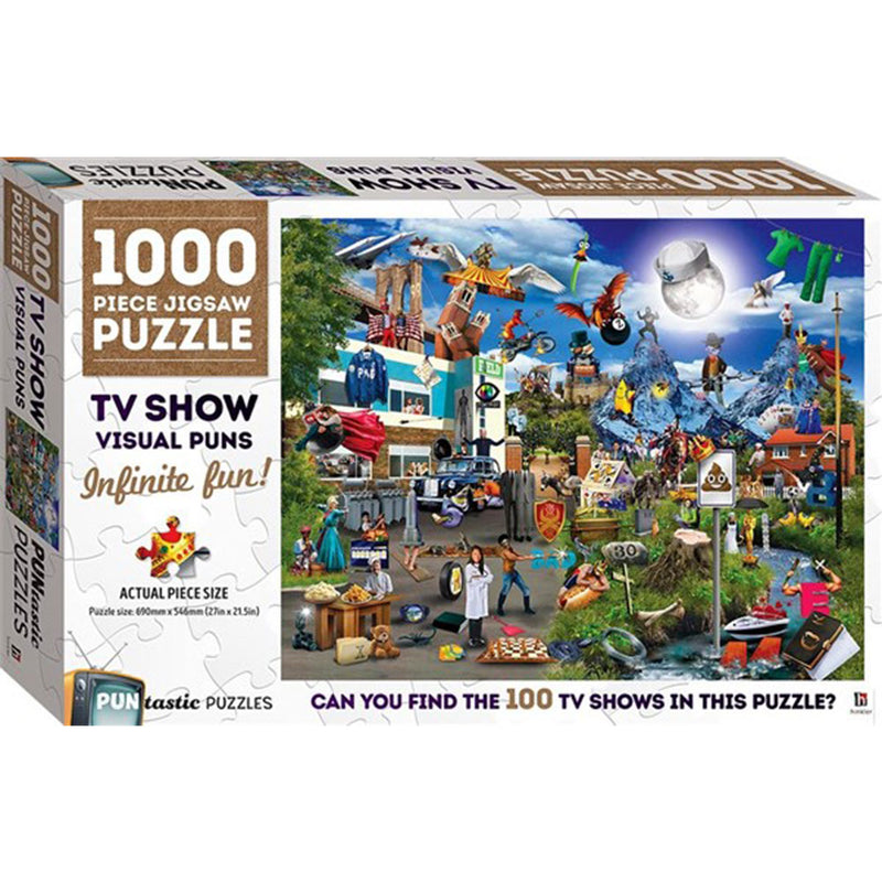 Puzzle de jeu de mots visuels puntastic 1000pcs