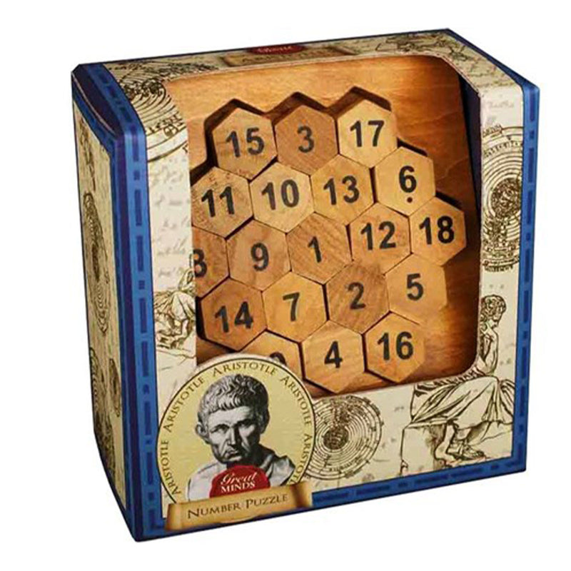 Great Minds Puzzle en bois en bois en bois