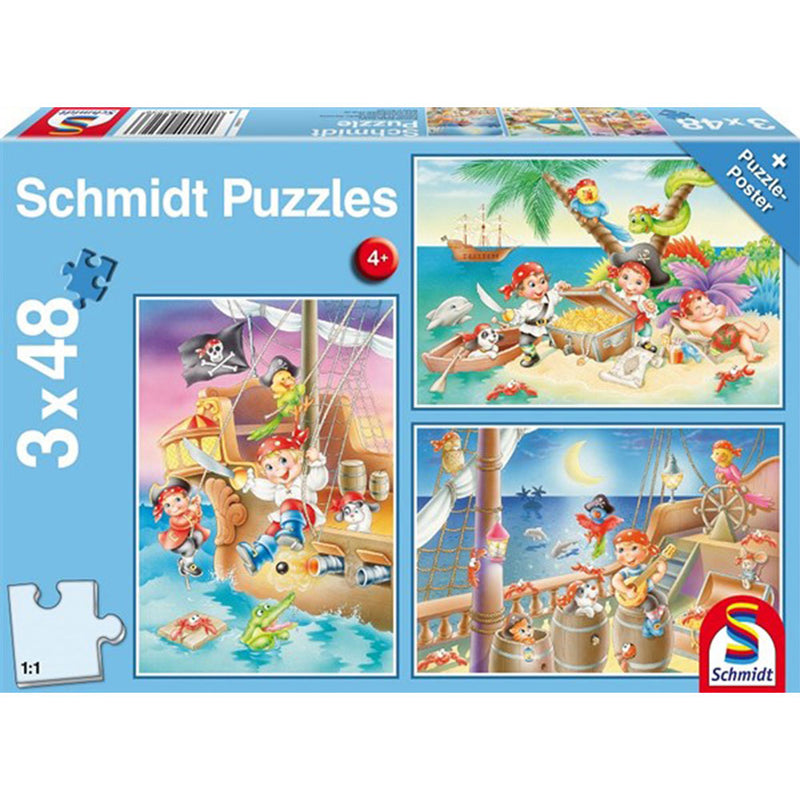 Schmidt Puzzle 3x48tlg