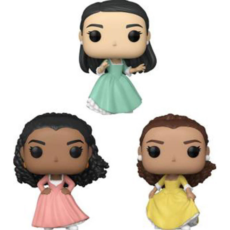 Hamilton Schuyler Sisters US Exclusive Pop! Vinyl 3-Pack