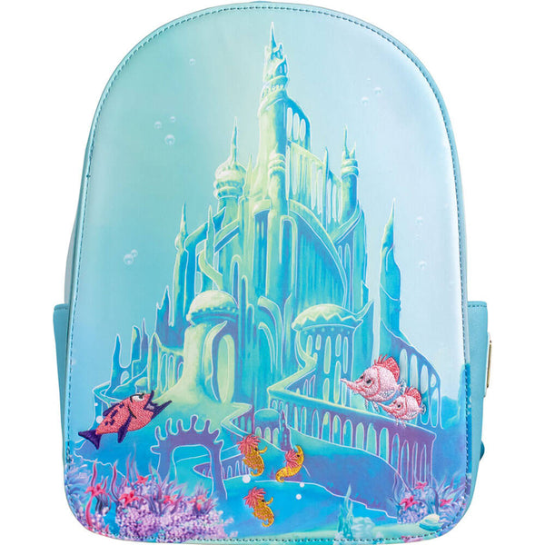 Little Mermaid (1989) Castle Snap Flap US Ex Mini Backpack