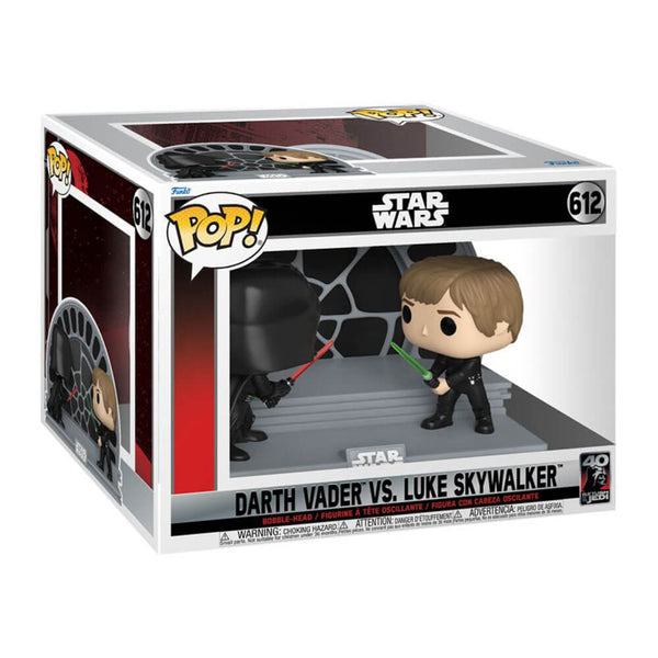 Star Wars 40th Anniversary Luke vs Vader Pop! Moment