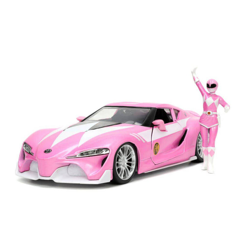 Power Rangers Toyota FT-1 with Pink Ranger