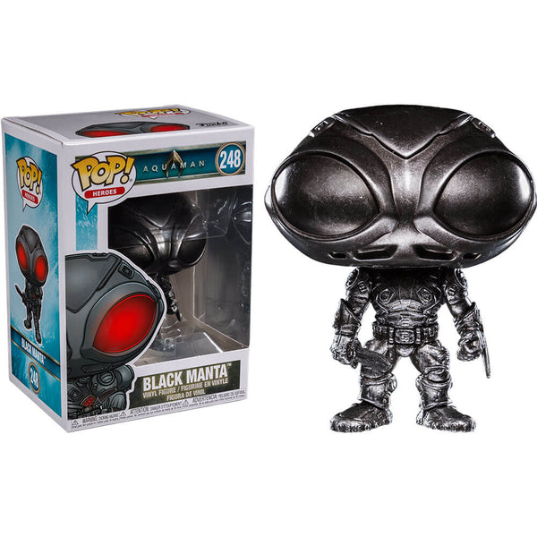 Aquaman Black Manta Brushed Steel US Exclusive Pop! Vinyl