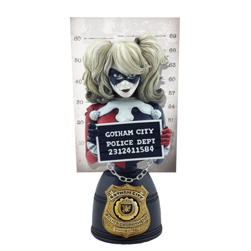 Batman Harley Quinn Mugshot Bust