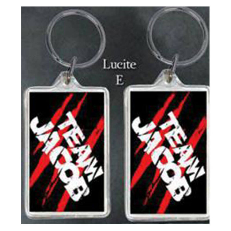 Twilight Lucite Keychain E (Team Jacob)