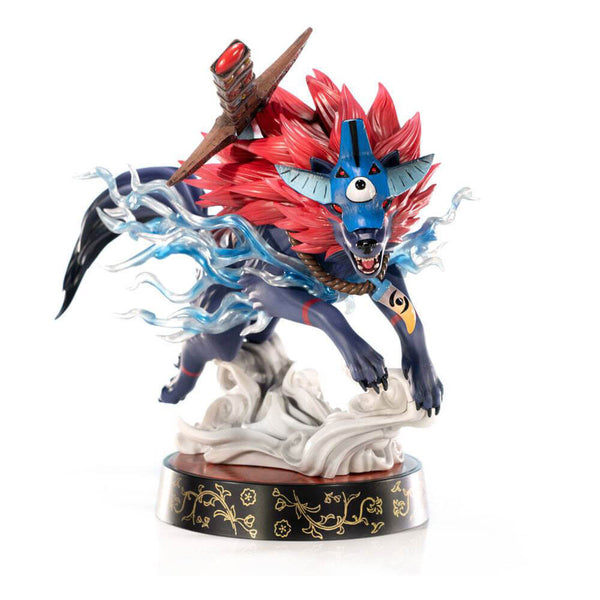 Okami Oki Wolf Form 9" PVC Statue