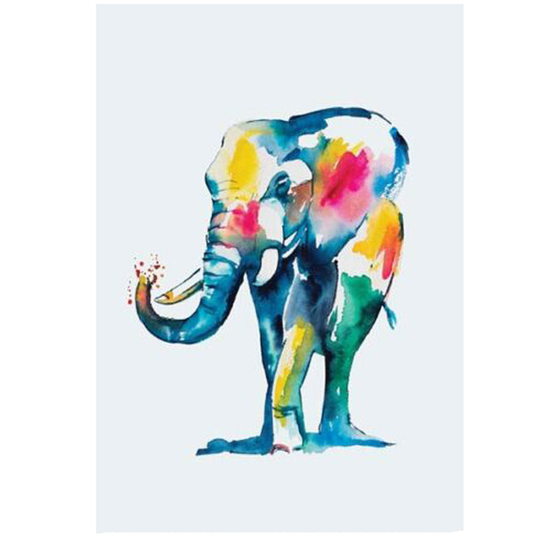 Matteo Elephant Watercolour Poster (61x91cm)