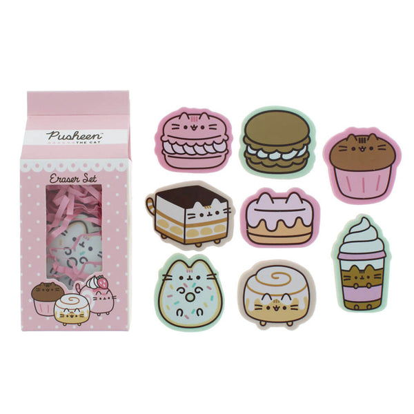 Pusheen Patisserie Eraser Set