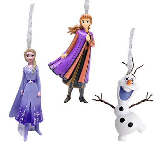 Disney Christmas Hanging Ornaments 3pcs