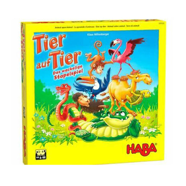 Tier auf Tier Das wackelige Stapelspiel Board Game