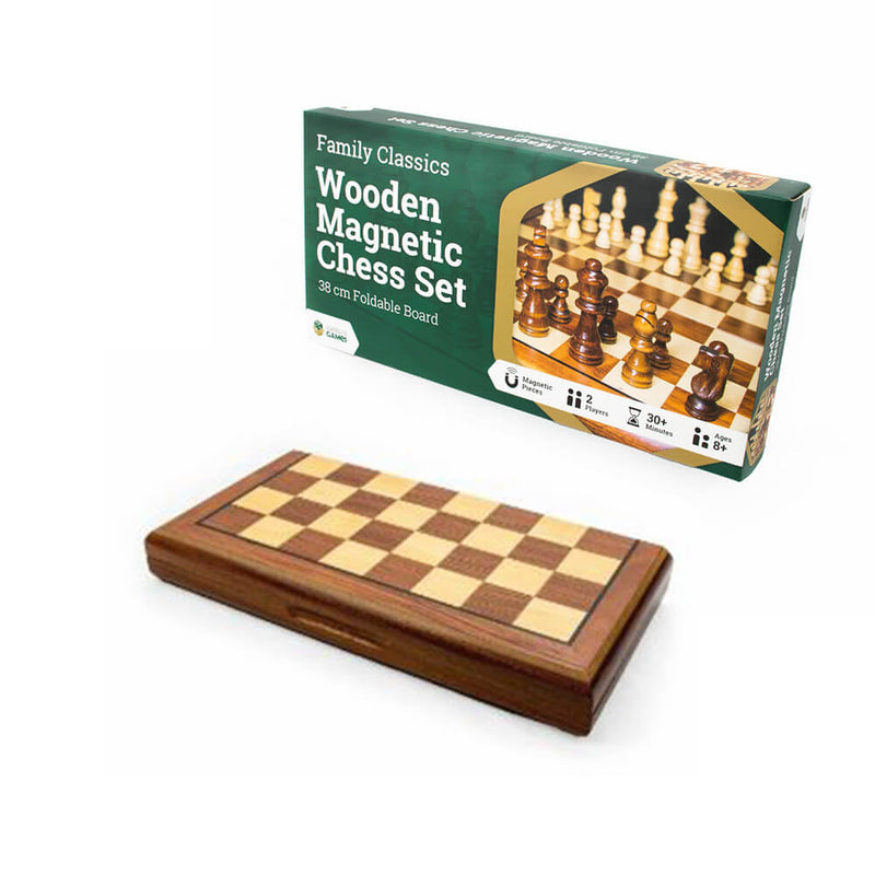 Jeu d'échecs magnétique en bois LPG